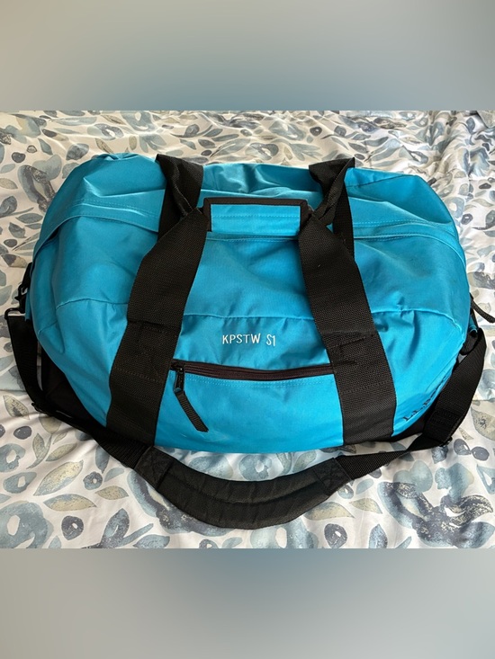 L.L. Bean Handbags - L.L. Bean Adventure Duffel with Stuff Sack - Medium - Blue
